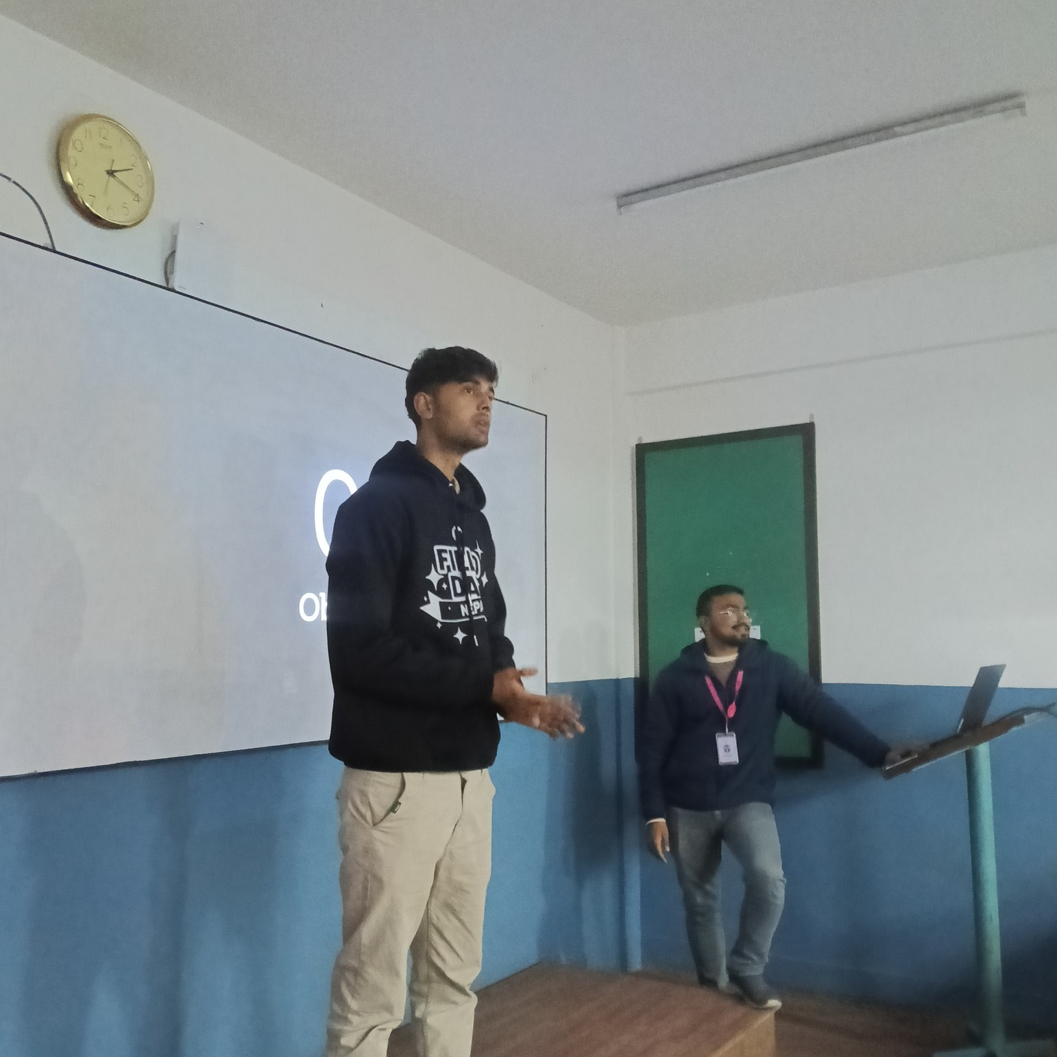 Anish and Rishav Teaching
